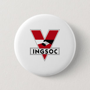 Badge Rond 5 Cm Logo INGSOC