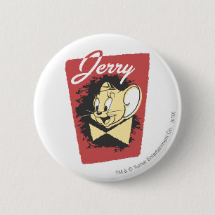 Badge Rond 5 Cm Logo jaune de Jerry Botiw