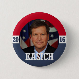 Badge Rond 5 Cm Logo Kasich 2016