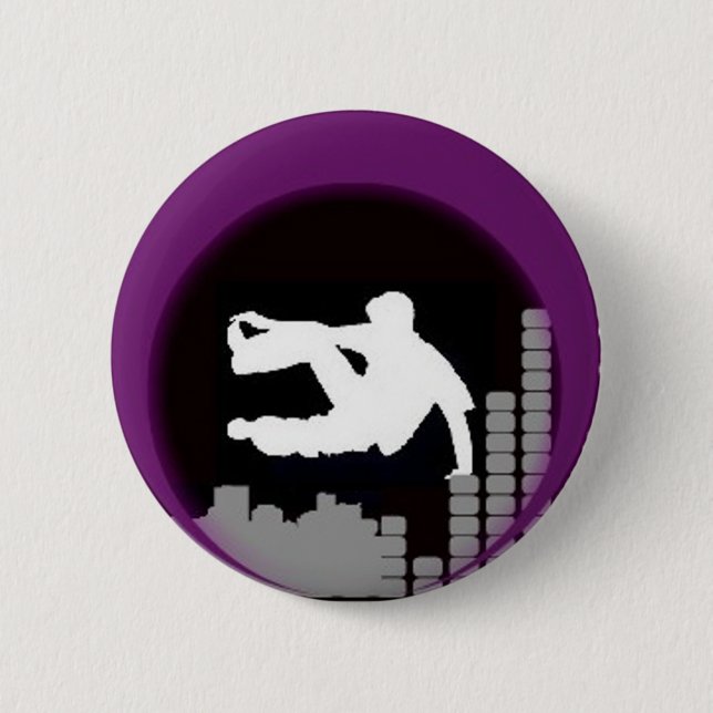 Badge Rond 5 Cm Logo l'aucune BG (Devant)
