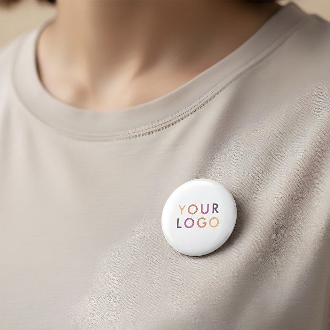 Badge Rond 5 Cm Logo Marque d'entreprise (Créateur téléchargé)