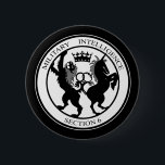 Badge Rond 5 Cm Logo MI6<br><div class="desc">Le logo de la division britannique du renseignement militaire 6 invité couleur</div>