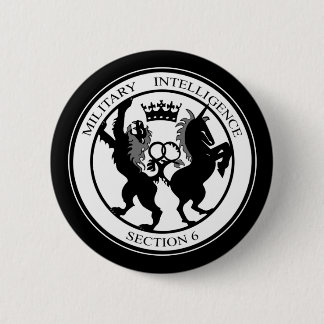 Badge Rond 5 Cm Logo MI6