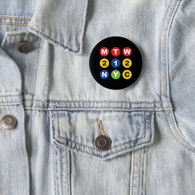 Badge Rond 5 Cm logo MTW (En situation)
