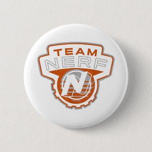 Badge Rond 5 Cm Logo Nerf Team Nerf