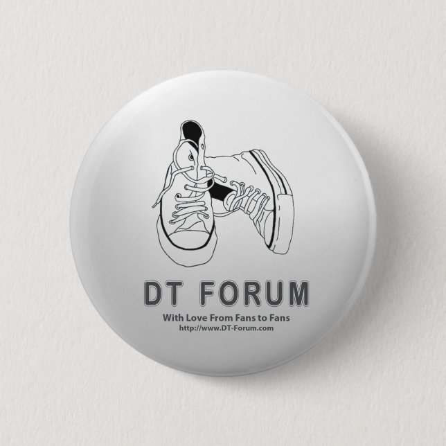 Badge Rond 5 Cm Logo rond de forum de décollement de bouton (Devant)