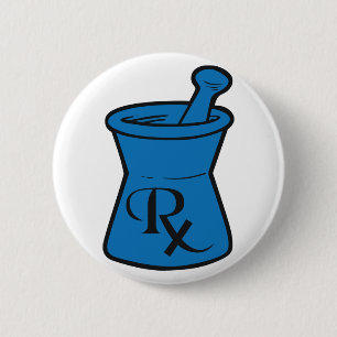 Badge Rond 5 Cm Logo RX