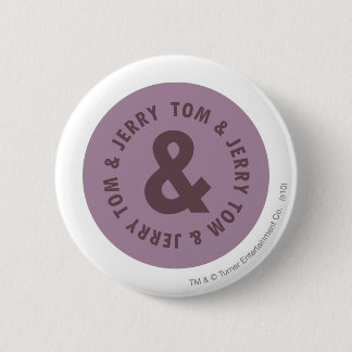 Badge Rond 5 Cm Logo Tom et Jerry Round 7