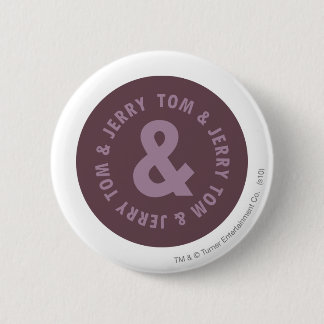 Badge Rond 5 Cm Logo Tom et Jerry Round 9