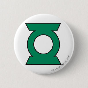 Badge Rond 5 Cm Logo vert 15 de lanterne