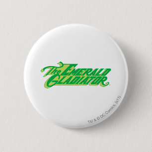 Badge Rond 5 Cm Logo vert 8 de lanterne