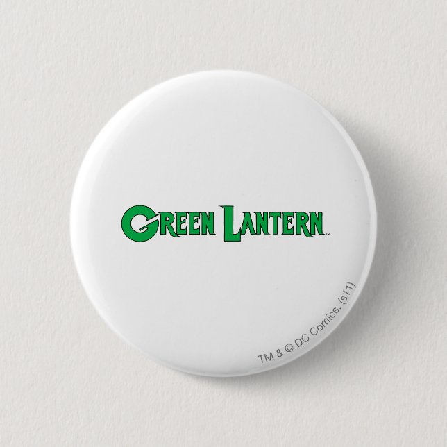 Badge Rond 5 Cm Logo vert 9 de lanterne (Devant)