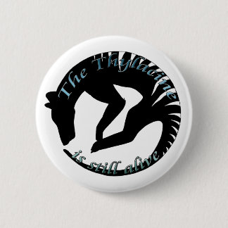 Badge Rond 5 Cm Logo vivant de Stille de Thylacine