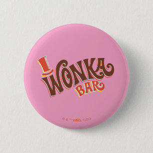 Badge Rond 5 Cm Logo Wonka Bar