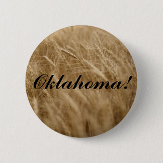 Badge Rond 5 Cm L'Oklahoma ! Blé de Wavin