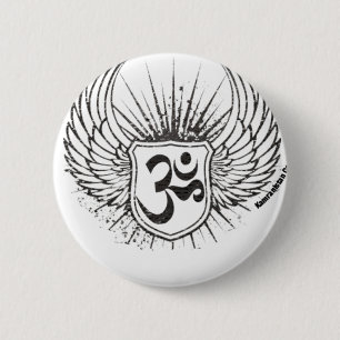 BADGE ROND 5 CM L'OM