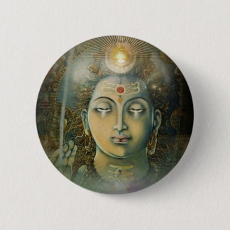 Badge Rond 5 Cm L'OM Namah Shivay