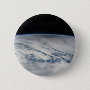 Badge Rond 5 Cm L'Ombre De La Lune S'Étend Sur Le Pacifique Nord. 