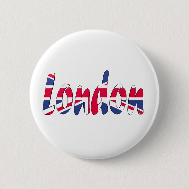 Badge Rond 5 Cm Londres (Devant)