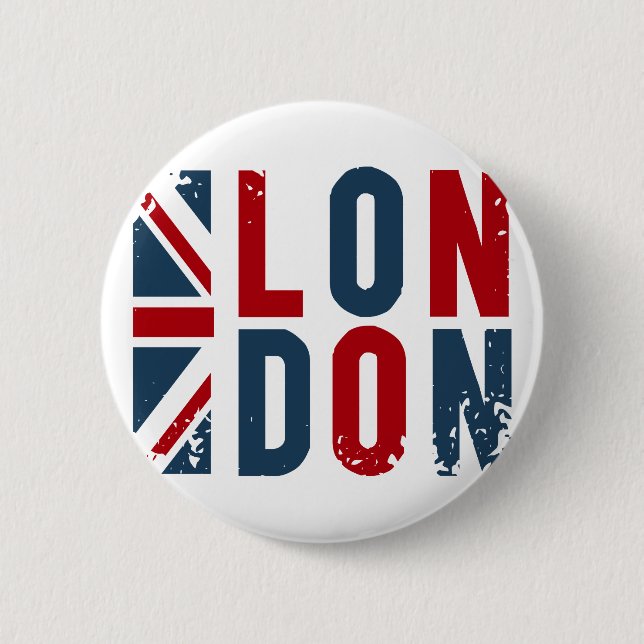 Badge Rond 5 Cm Londres (Devant)