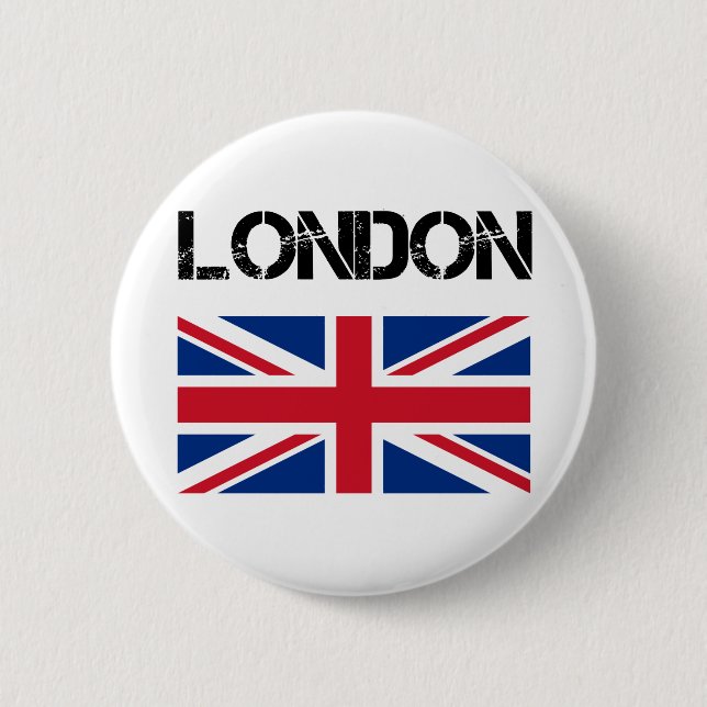 Badge Rond 5 Cm Londres (Devant)