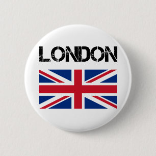Badge Rond 5 Cm Londres
