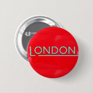 Badge Rond 5 Cm Londres