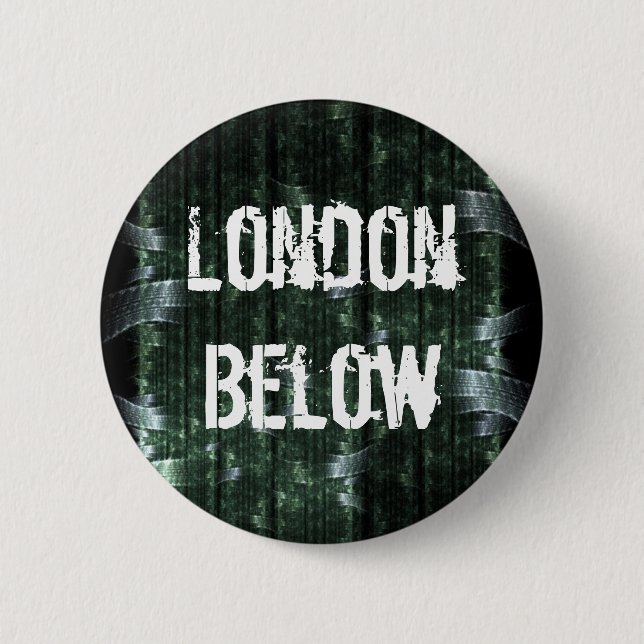 Badge Rond 5 Cm Londres ci-dessous (Devant)