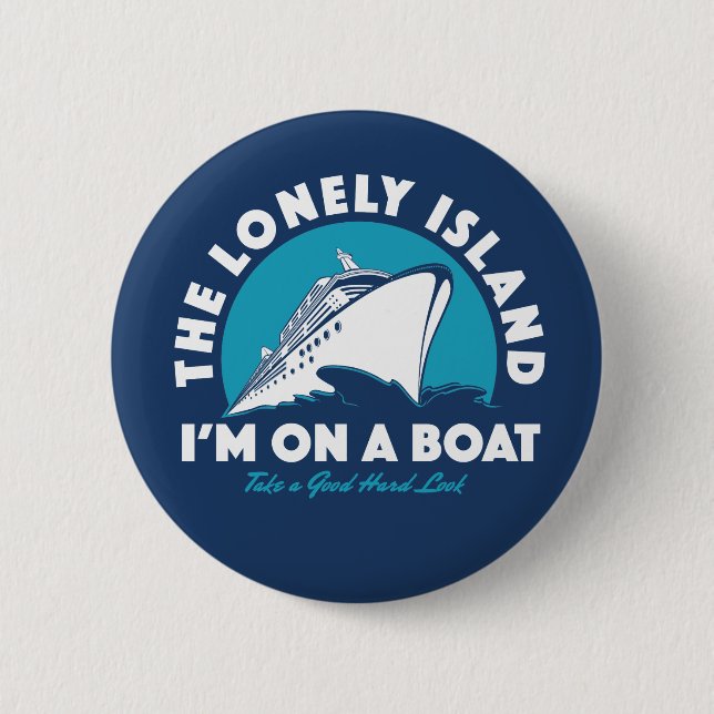 Badge Rond 5 Cm Lonely Island - Jetez Un Oeil (Devant)