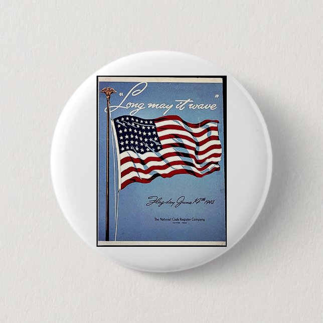 Badge Rond 5 Cm Longtemps peut il onduler (Devant)