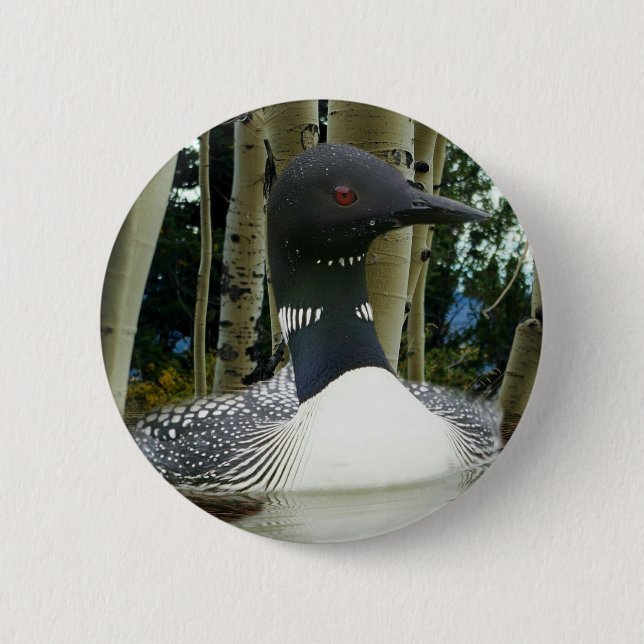 Badge Rond 5 Cm Loon sauvage (Devant)