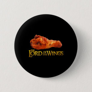 Badge Rond 5 Cm Lord Of The Wings - Drôle Barbecue Et Cadeau Chef