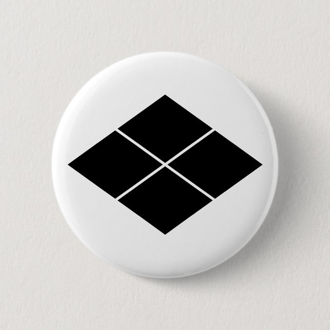 Badge Rond 5 Cm Losange Takeda (Devant)