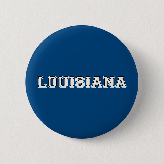 Badge Rond 5 Cm Louisiane (Devant)