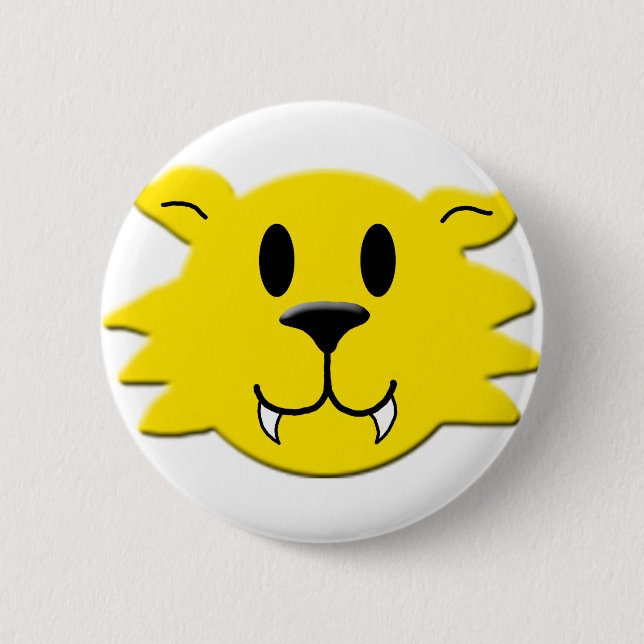 Badge Rond 5 Cm Loup-garou (Devant)