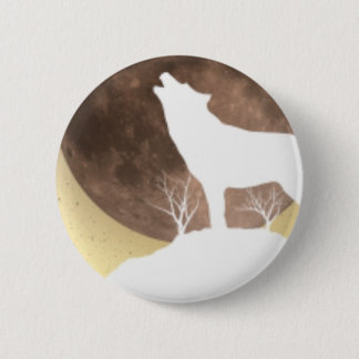 Badge Rond 5 Cm loups