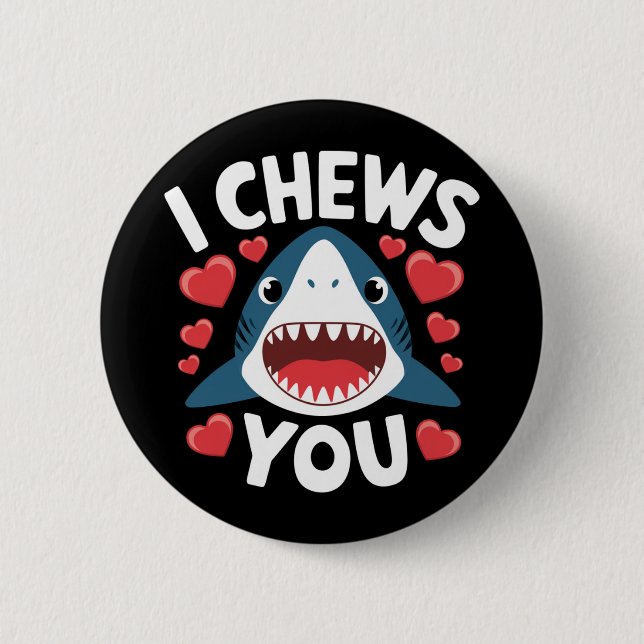 Badge Rond 5 Cm Love Heart Leopard Cute Valentine's Day (Devant)