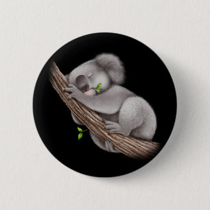 Badge Rond 5 Cm Love Koala Bears