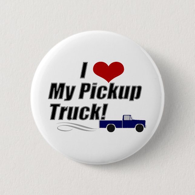 Badge Rond 5 Cm Love My Pickup Truck, Funny Scott Brown Politique (Devant)
