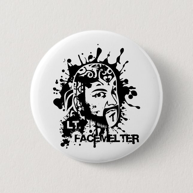Badge Rond 5 Cm Lt Facemelter (Devant)