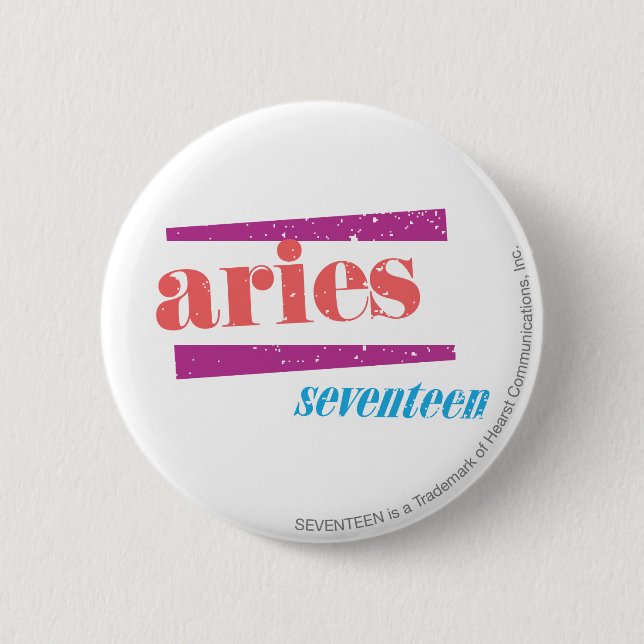 Badge Rond 5 Cm Lt Pink de Bélier (Devant)
