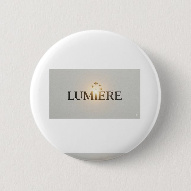 Badge Rond 5 Cm Lumiere  (Devant)
