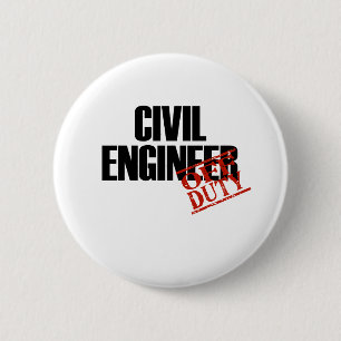 BADGE ROND 5 CM LUMIÈRE D'INGÉNIEUR CIVIL