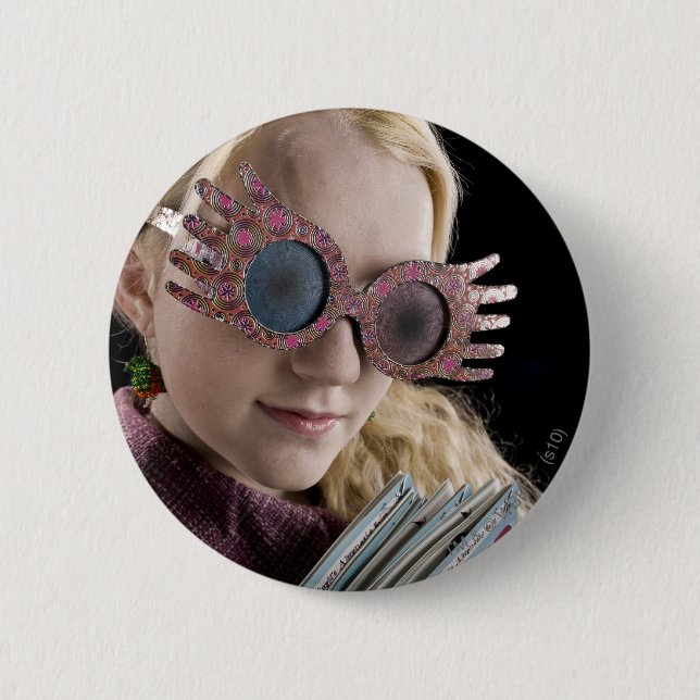 Badge Rond 5 Cm Luna Lovegood 2 (Devant)