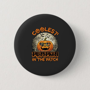 Badge Rond 5 Cm Lunettes de soleil hallowen effrayantes de champ d