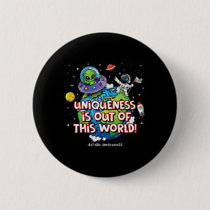 Badge Rond 5 Cm L'Uniformité Est Hors De Cette Sensibilisation sur