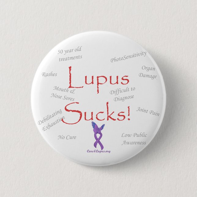 Badge Rond 5 Cm lupus_sucks (Devant)