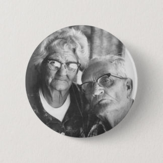 Badge Rond 5 Cm Luther et Minnie