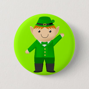 Badge Rond 5 Cm Lutin mignon