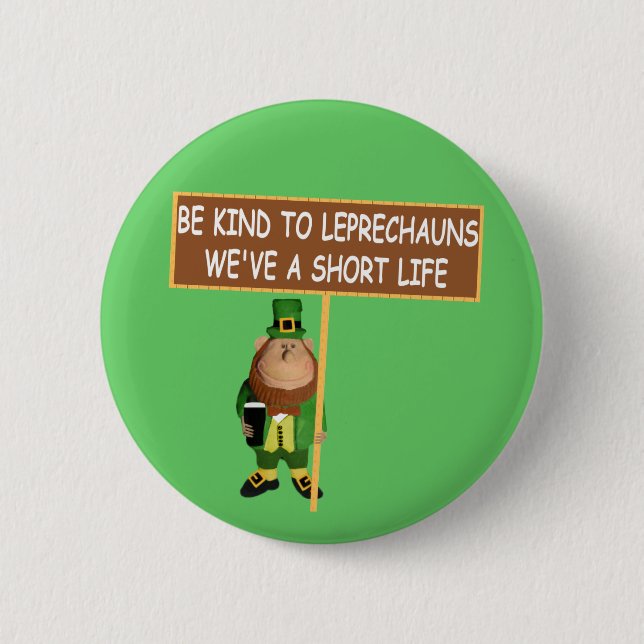 Badge Rond 5 Cm Lutins (Devant)